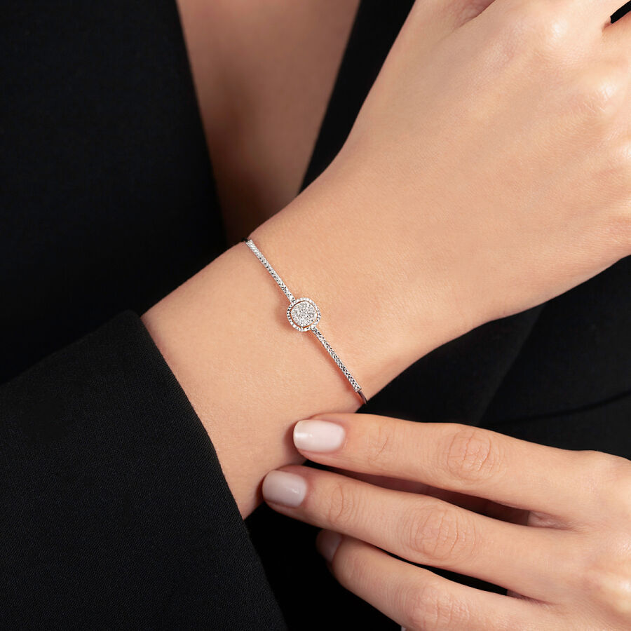 0,21 ct. Diamant Armreif