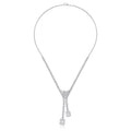 5.11 ct. Diamant Baguette Collier