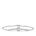 0,21 ct. Diamant Baguette Armband