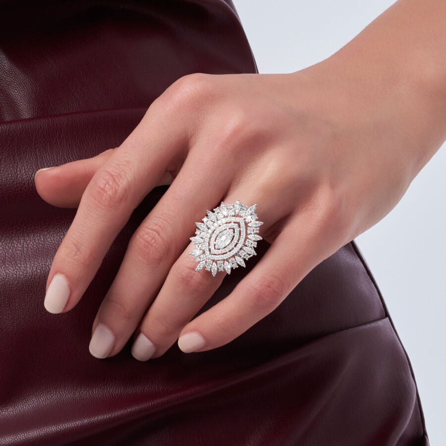 1,48 ct. Diamant Baguette Ring