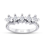 0,50 ct. Diamant Fünf-Stein Ring