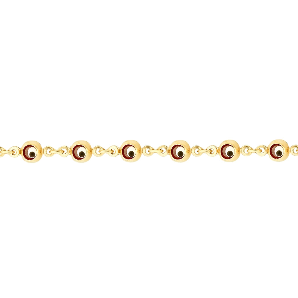 Gold Nazar Perlenarmband