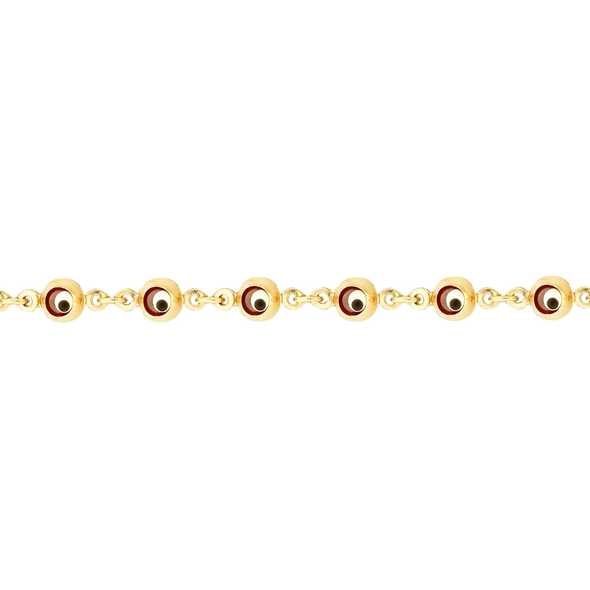 Gold Nazar Perlenarmband