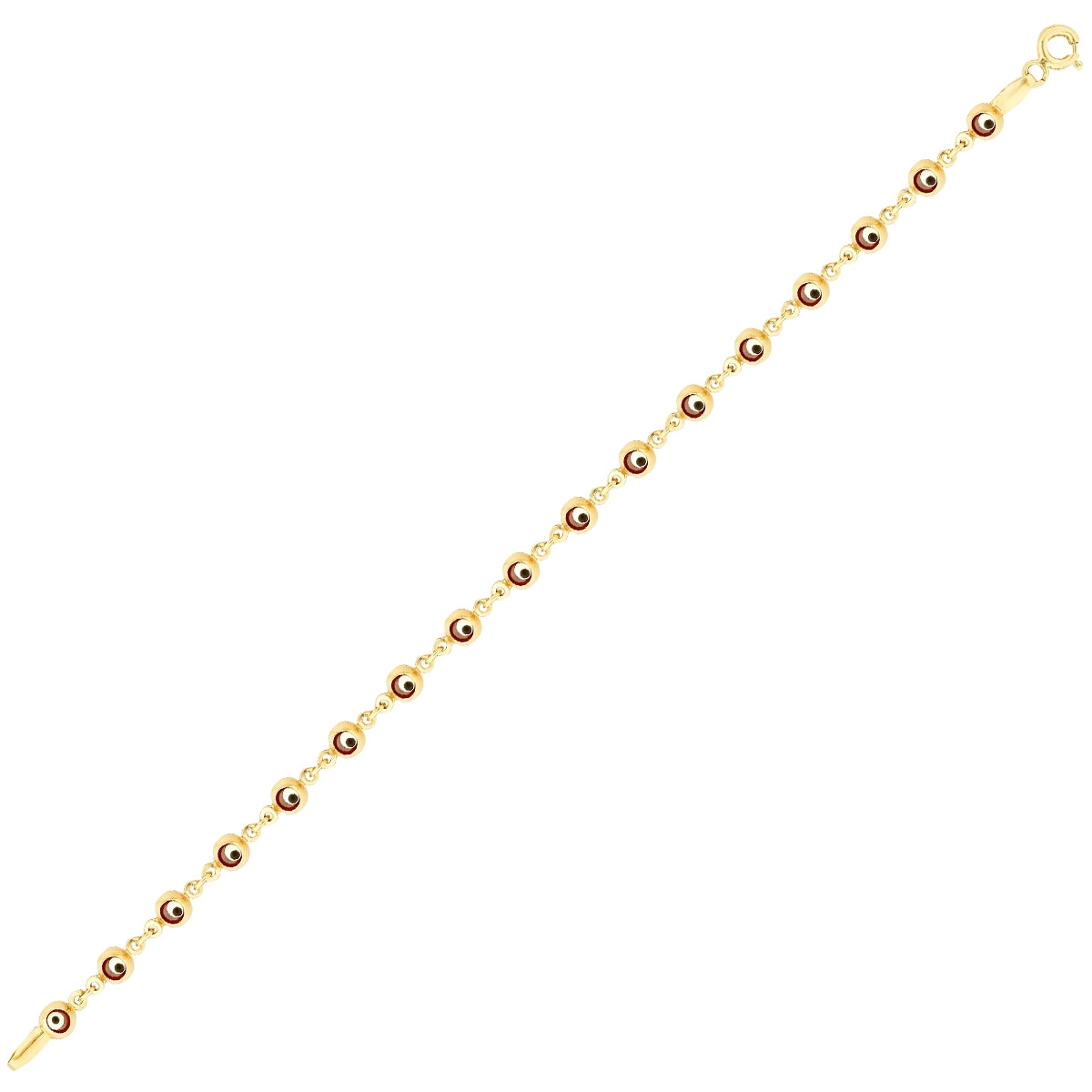 Gold Nazar Perlenarmband