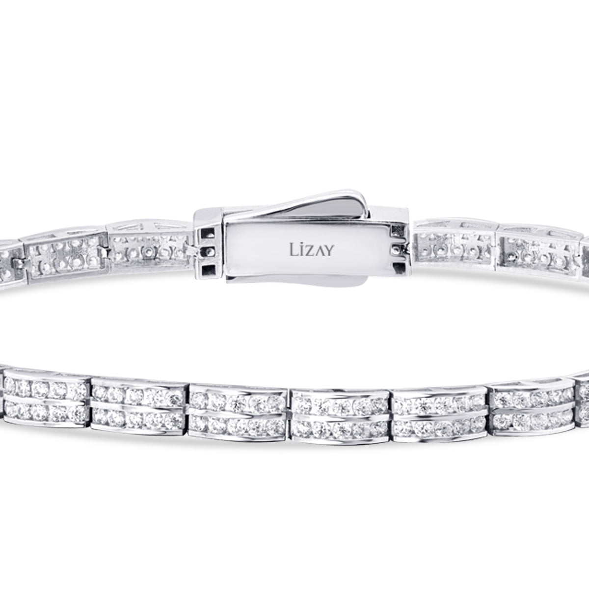 Gold Armband mit Stein