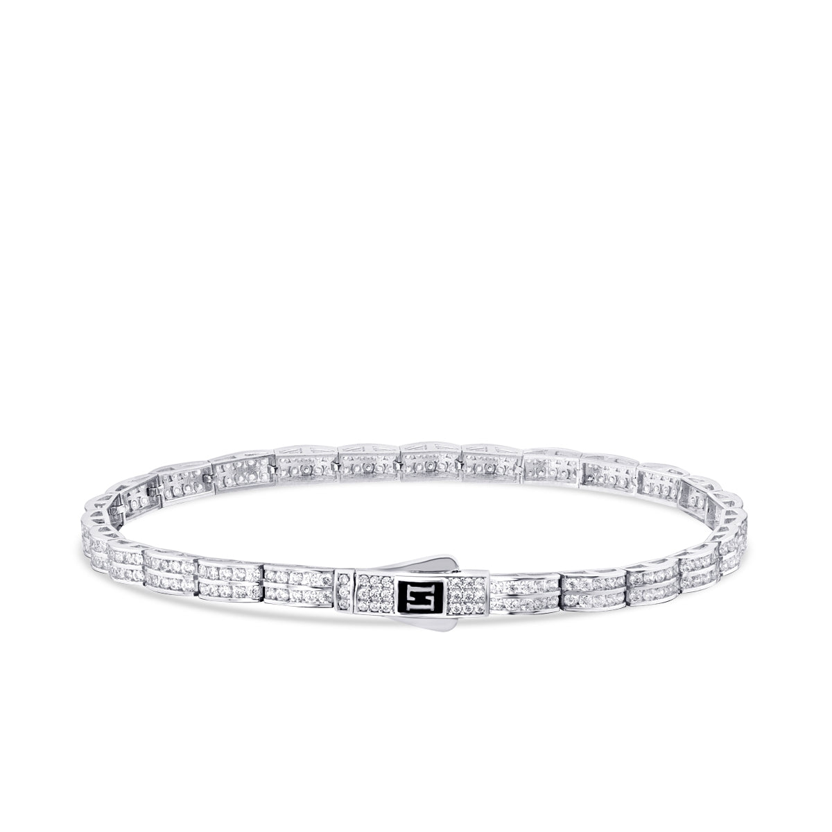 Gold Armband mit Stein
