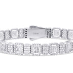 Gold Baguette Armband mit Stein
