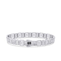 Gold Baguette Armband mit Stein