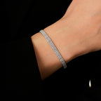 Gold Armband mit Stein