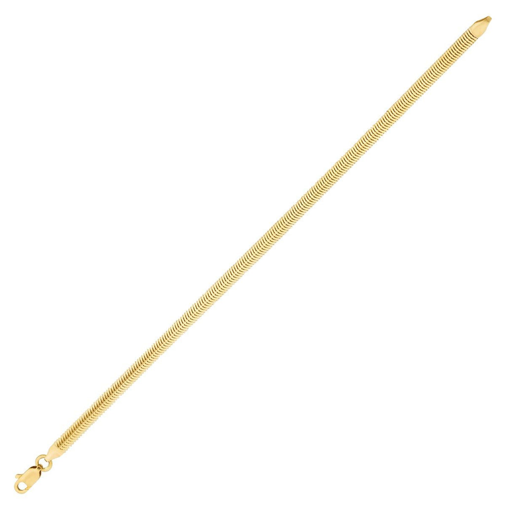Gold Schlangenkette Armband
