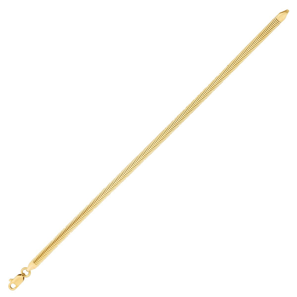 Gold Schlangenkette Armband