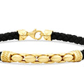 Gold Gerste Detailliert Herren Armband