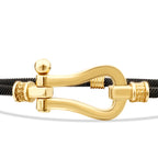 Gold Clasp Gemustert Herren Armband