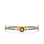 Gold Kompass Herren Armband
