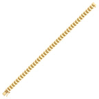 Gold Stückiertd Trend Armband