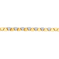 Gold Dreiecksform Stein Trend Armband
