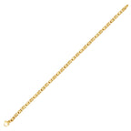 Gold Stein Königskette Herren Armband