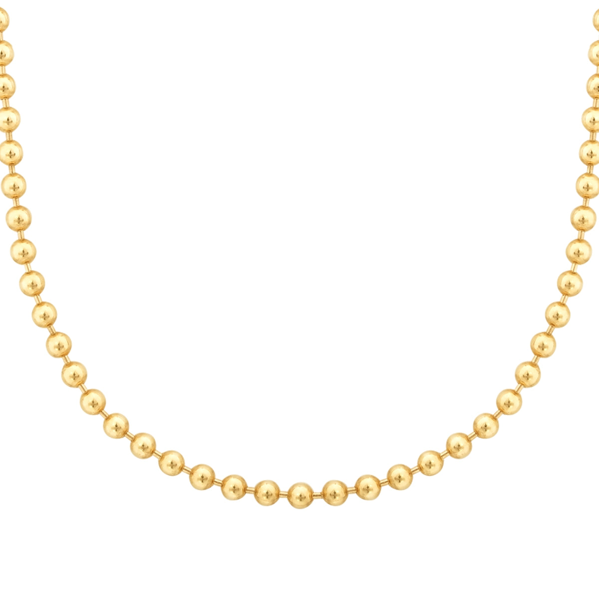 Gold Kugelkette
