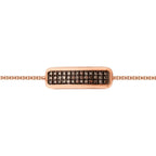 0.63 Karat Diamant Platten Armband