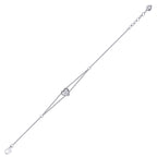 0.09 Karat Diamant Herz Armband