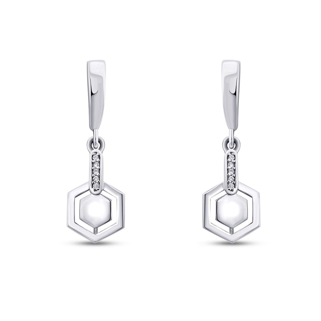 0.06 Karat Diamant Trend Ohrringe