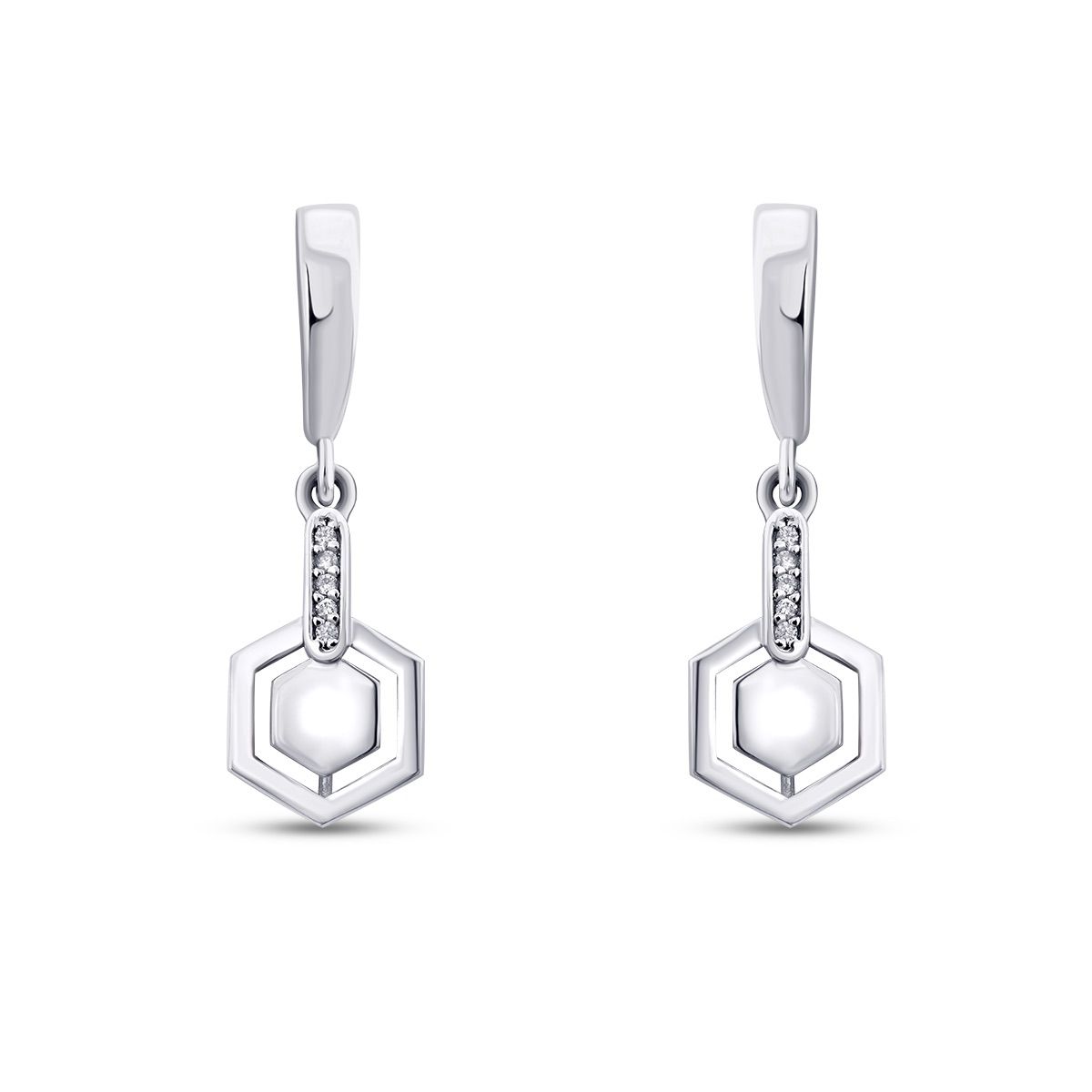 0.06 Karat Diamant Trend Ohrringe
