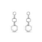0.29 ct. Diamant Baguette Ohrringe