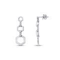 0.29 ct. Diamant Baguette Ohrringe