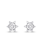 0.57 Karat Diamant Solitär Ohrringe