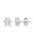 0.57 Karat Diamant Solitär Ohrringe