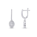 0.51 Karat Diamant Baguette Ohrringe
