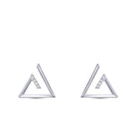 0.09 Karat Diamant Rund Trend Ohrringe
