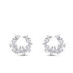 0.66 Karat Diamant Baguette Trend Ohrringe