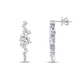 0.85 Karat Diamant Baguette Trend Ohrringe