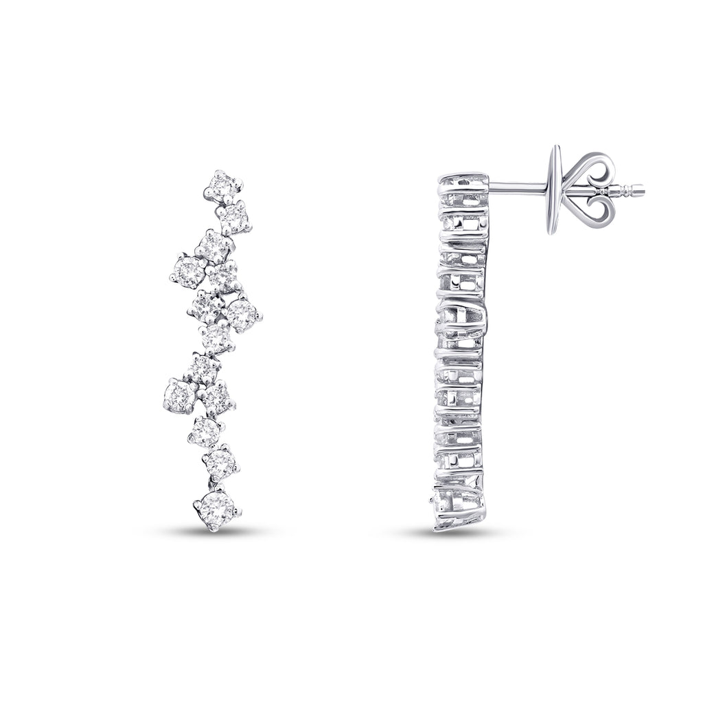0.62 Karat Diamant Trend Ohrringe