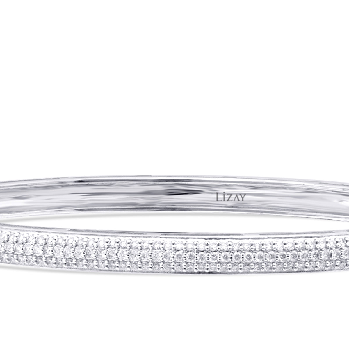 1.04 ct. Diamant Baguette Armreif