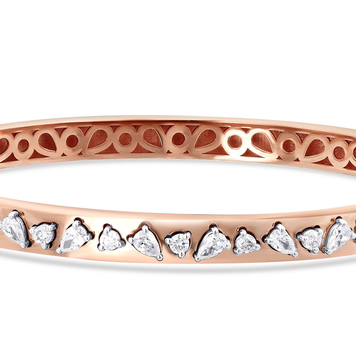 1.06 Karat Diamant Stein Armreif