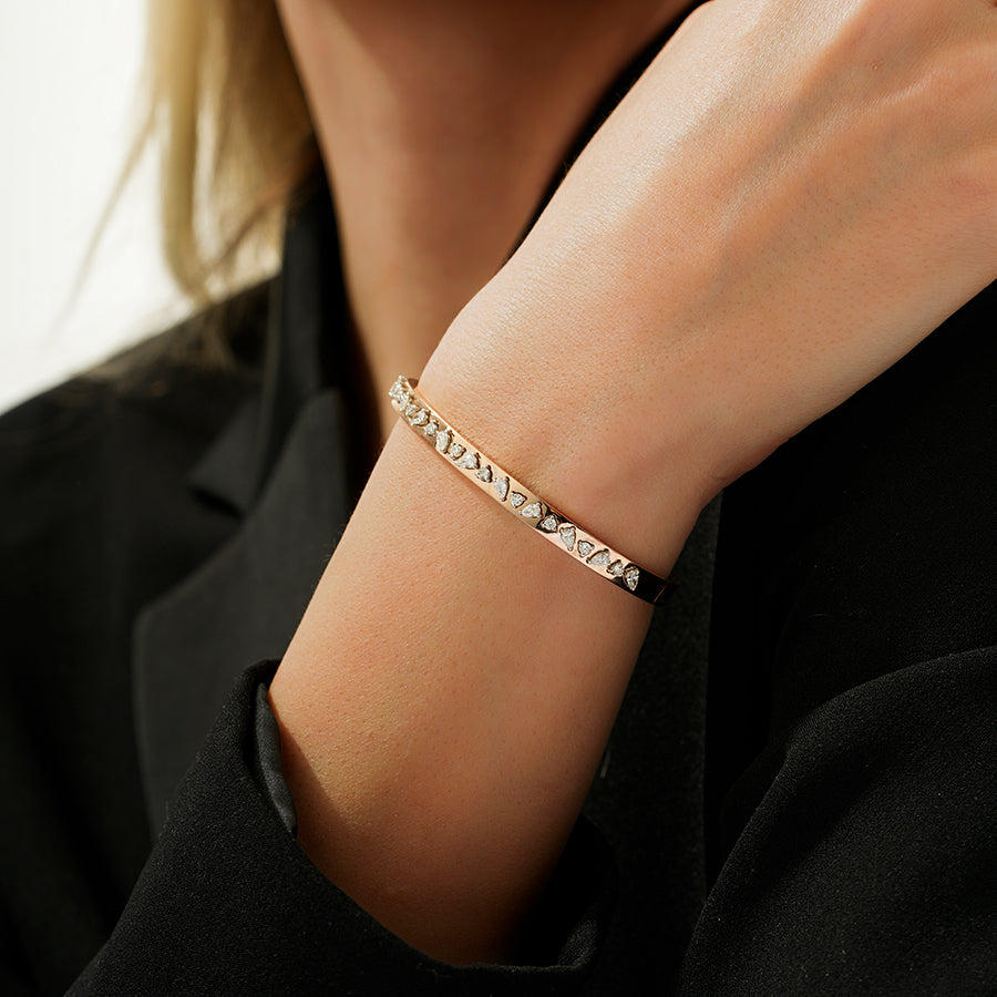 1.06 Karat Diamant Stein Armreif