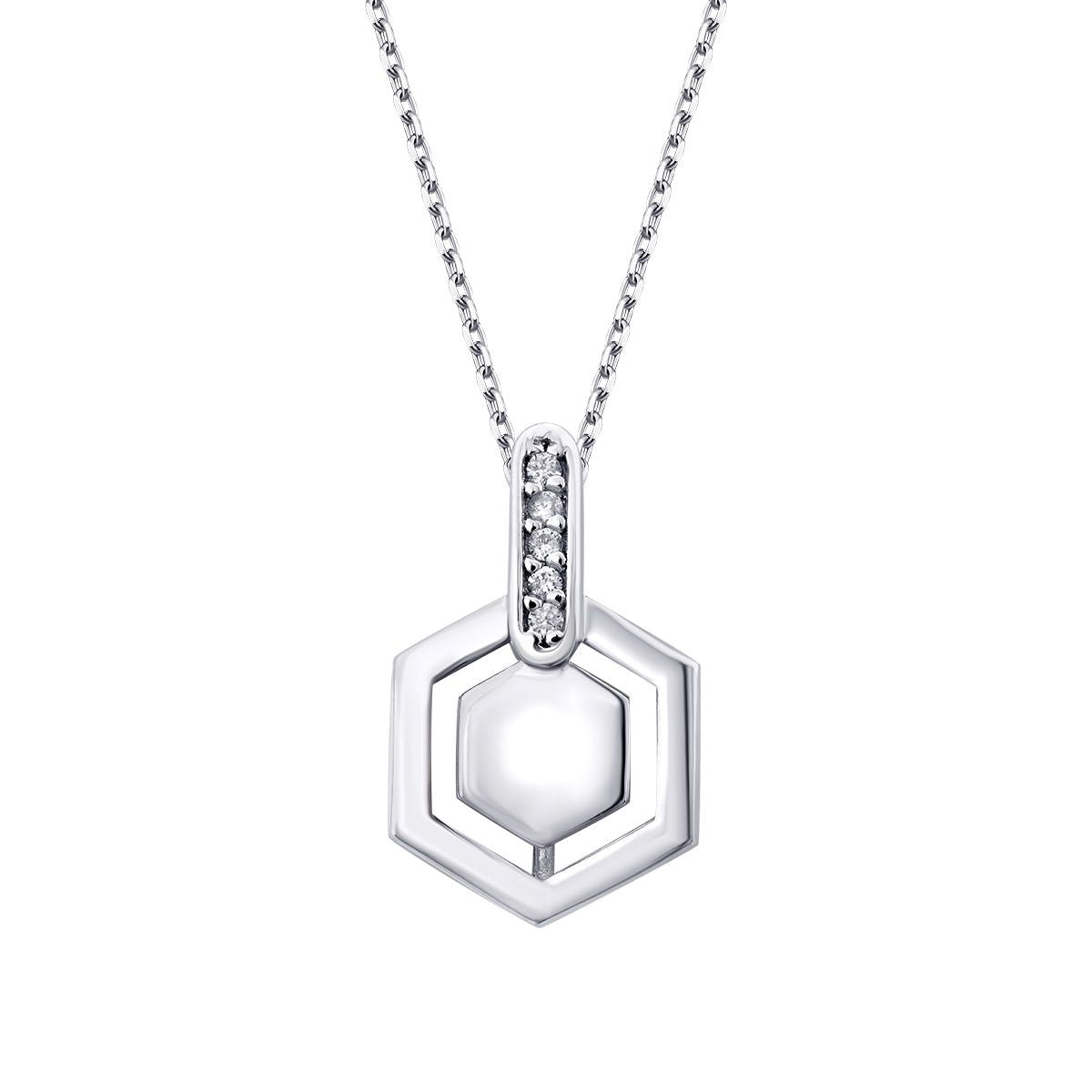 0.05 Karat Diamant Trend Halskette