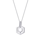 0.05 Karat Diamant Trend Halskette
