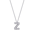 0.07 Karat Diamant Z Buchstabe Halskette