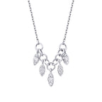 0.15 Karat Diamant Rund Trend Halskette