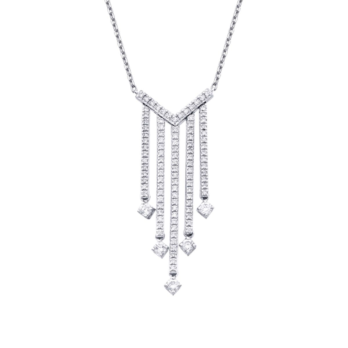 0.67 ct. Diamant Halskette