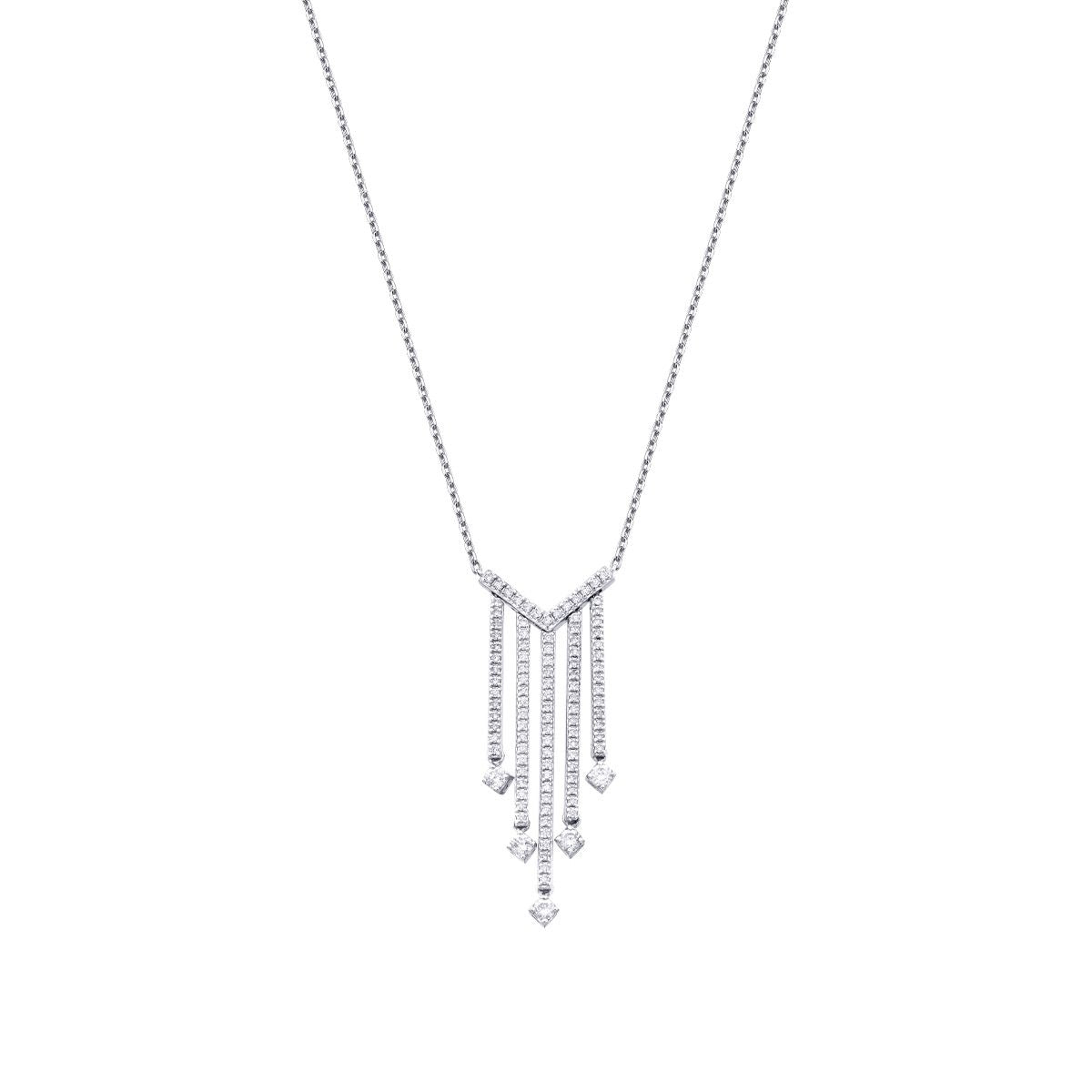 0.67 ct. Diamant Halskette