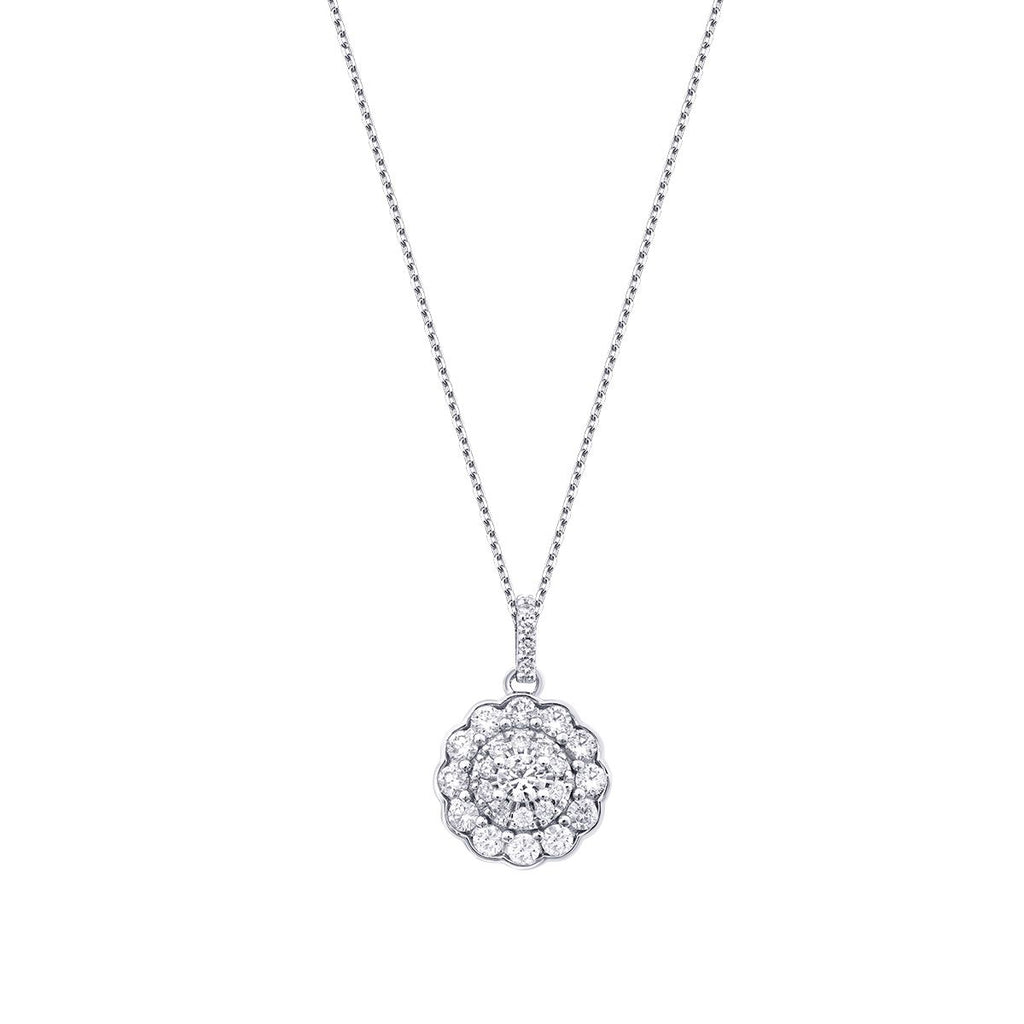 0.53 Karat Diamant Trend Halskette