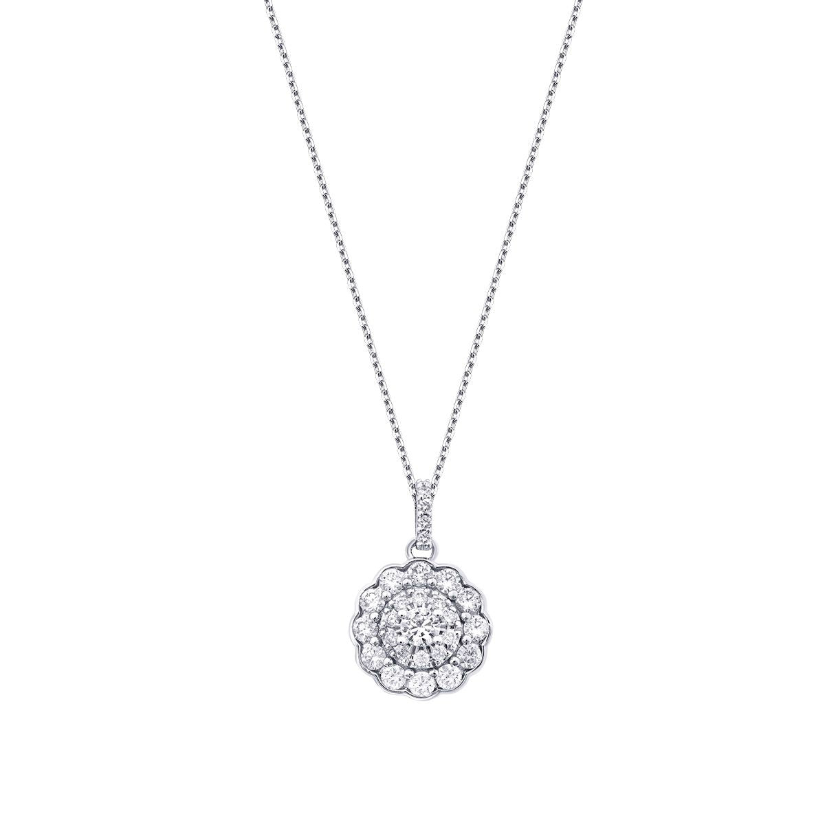 0.53 Karat Diamant Trend Halskette
