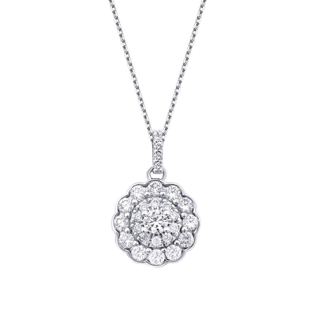 0.53 Karat Diamant Trend Halskette