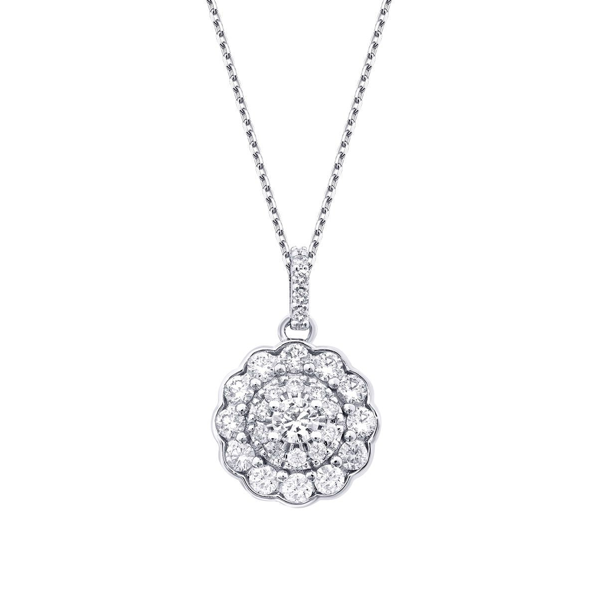 0.53 Karat Diamant Trend Halskette