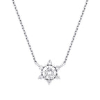 0.29 Karat Diamant Solitär Halskette