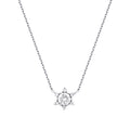 0.29 Karat Diamant Solitär Halskette